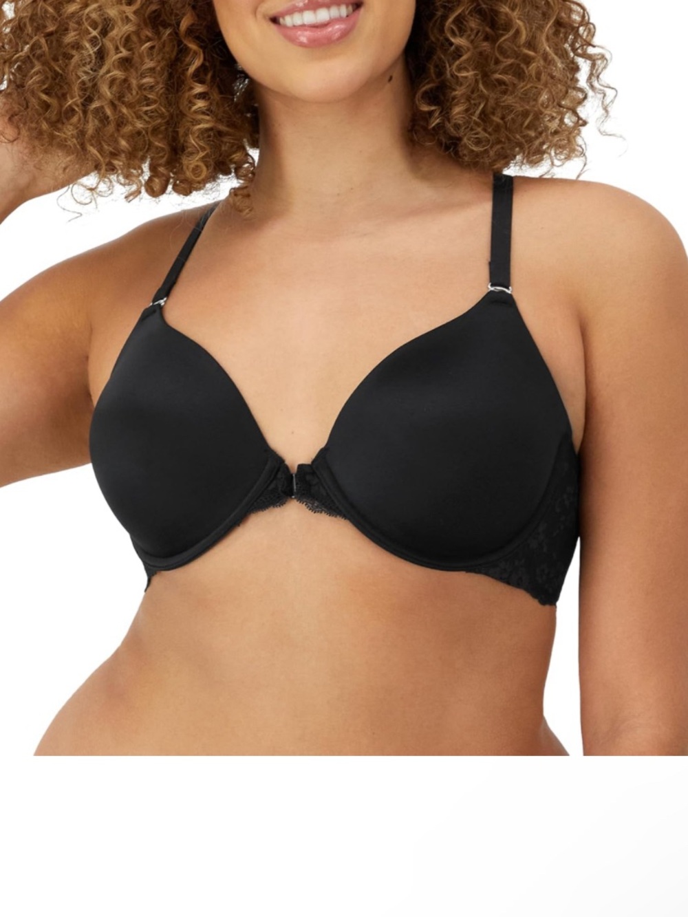 Maidenform Women's Racerback Bra with Shaping & Support Underwire Bra Black 40DD